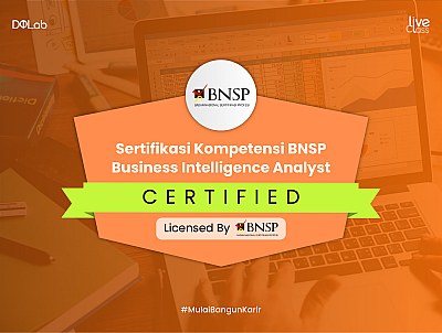 Bundle Pelatihan & Sertifikasi BNSP Business Intelligence Analyst (Excel)