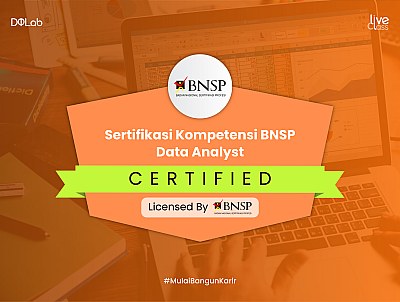Bundle Sertifikasi Kompetensi BNSP Data Analyst (Looker Studio)