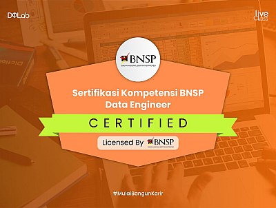 Sertifikasi Kompetensi BNSP Data Engineer